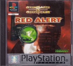 Command and Conquer Red Alert Platinum - Manual Missing - PS1 (B Grade) (Used) (eng)